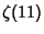 $\displaystyle \zeta(11)$